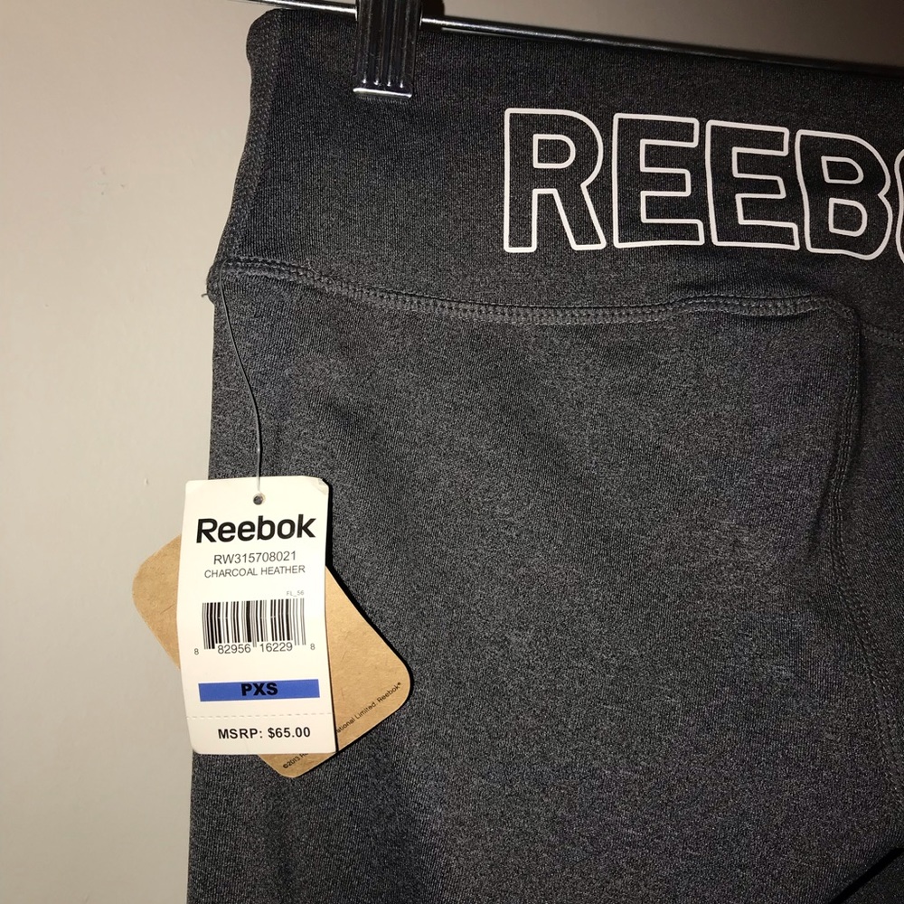 Reebok grey leggings with tags